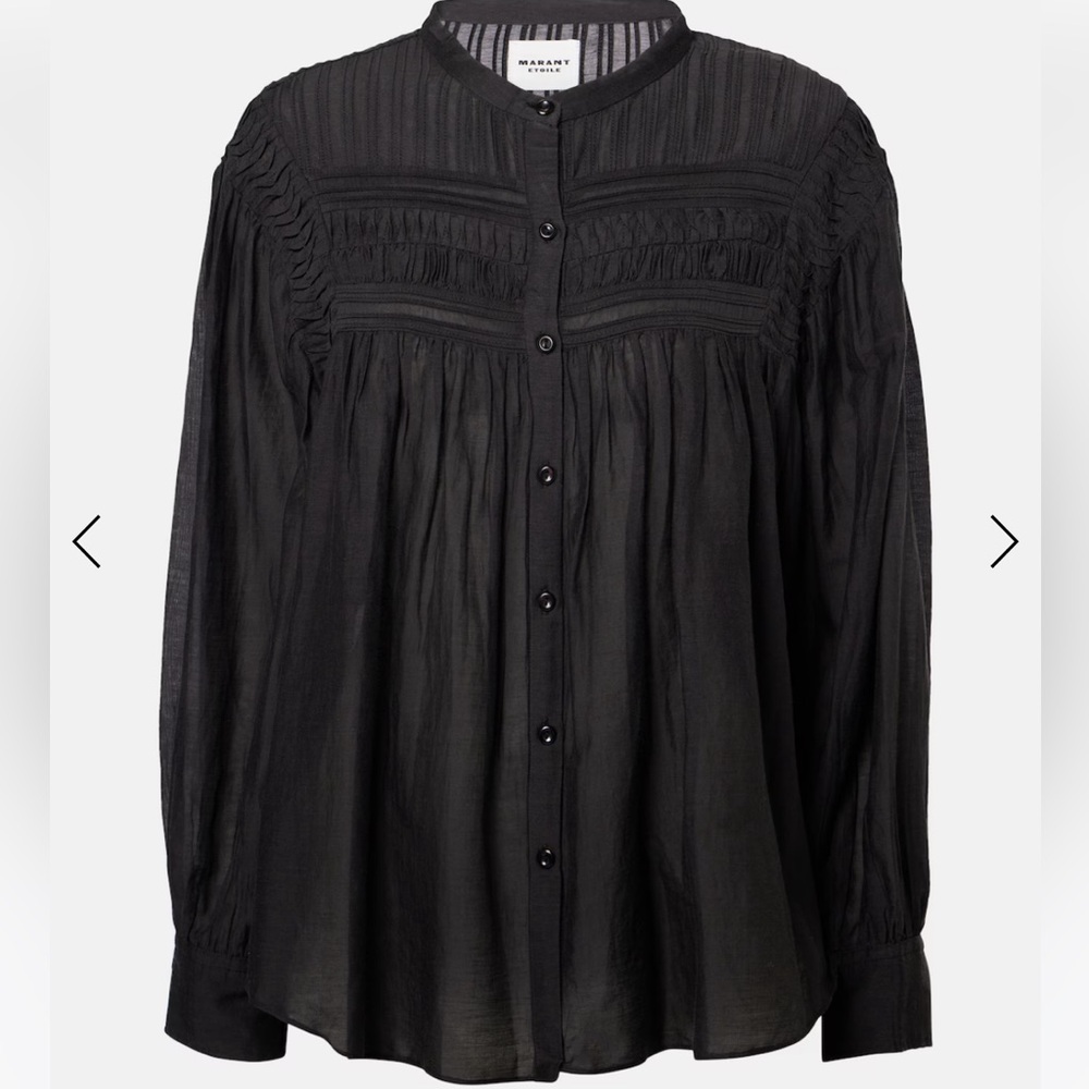 NWT Isabel Marant Plalia cotton blend top small - Picture 8 of 8